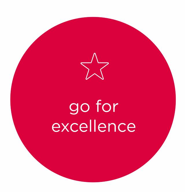 Aalberts value: Go for excellence